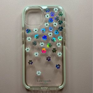 Kate Spade iPhone 13/14 6.1 inches - Scattered Flowers phone case